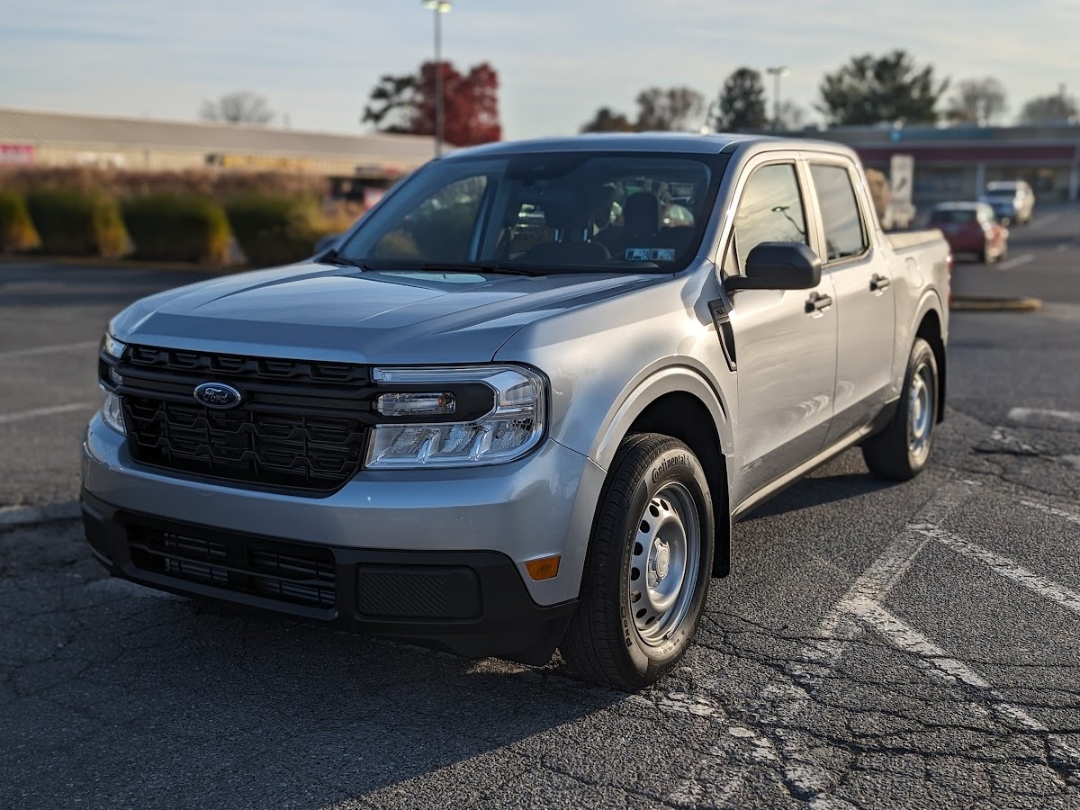 LHFLIVE Parasole Su Misura Per Ford Maverick 2022 2023 2024 Hybrid XL XLT Lariat, Protezione Solare UV In Poliestere Riflettente, Con Custodia